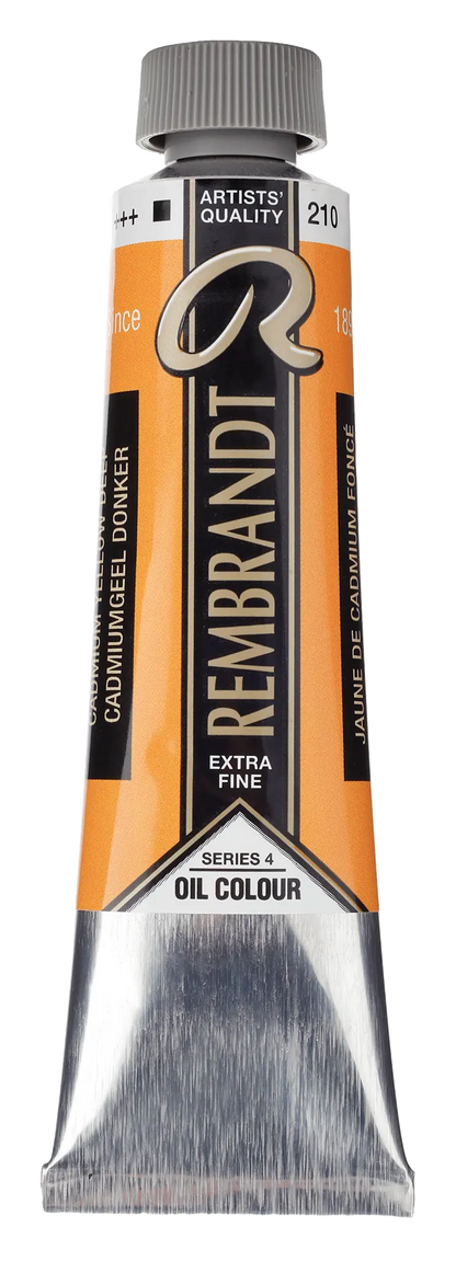 Pintura al óleo REMBRANDT - 210 amarillo cadmio oscuro 40ml