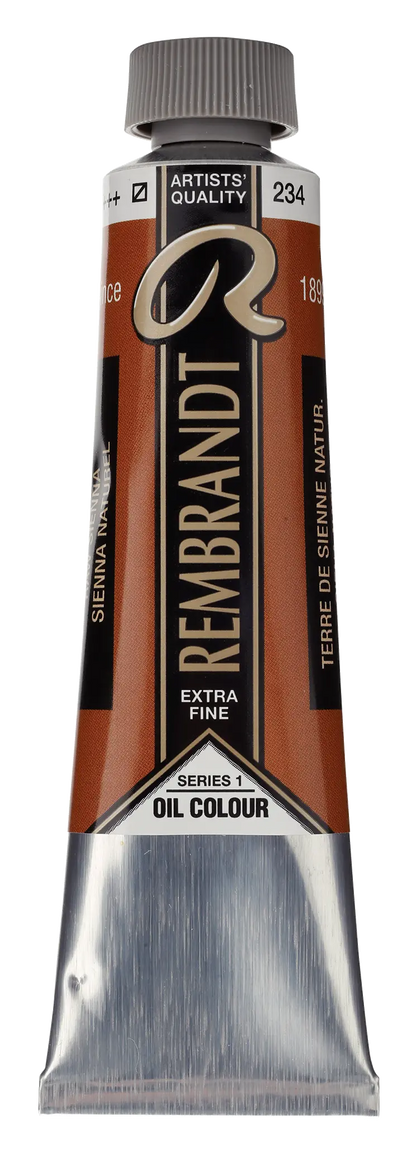 Pintura al óleo REMBRANDT - 234 Siena Natural 40ml