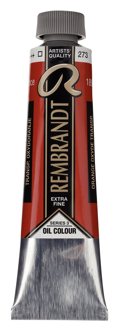 Pintura al óleo REMBRANDT - 273 naranja óxido transparente 40ml
