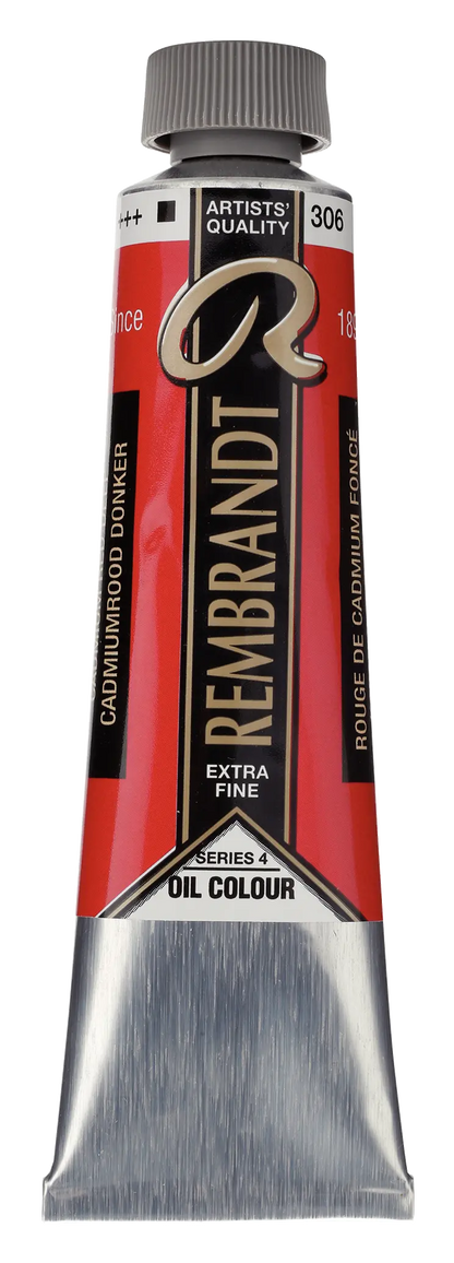 REMBRANDT Ölfarbe - 306 Kadmiumrot dunkel 40ml