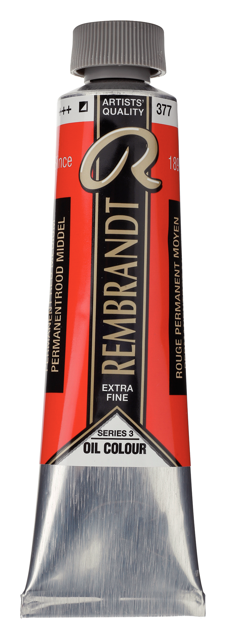 REMBRANDT Ölfarbe - 377  Permanentrot Mittel 40ml