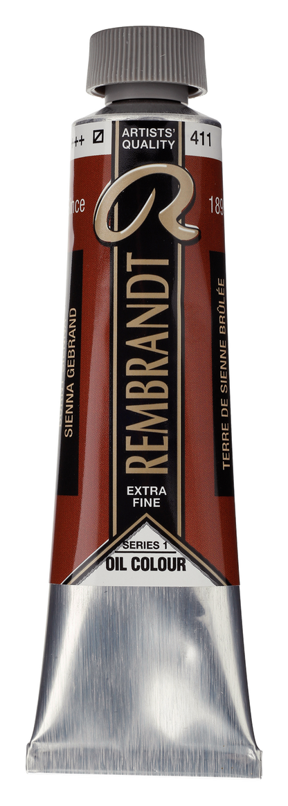 Pintura al óleo REMBRANDT - 411 Siena tostada 40ml
