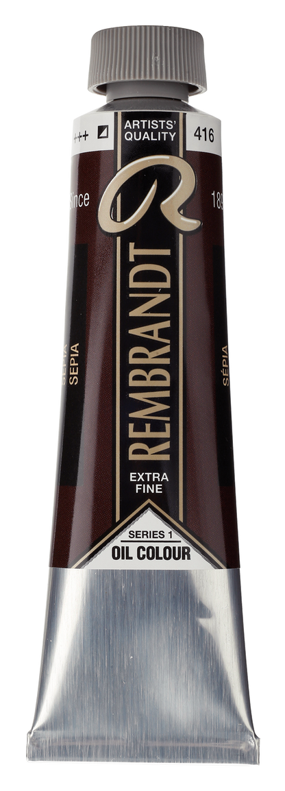 REMBRANDT Ölfarbe - 416  Sepia 40ml