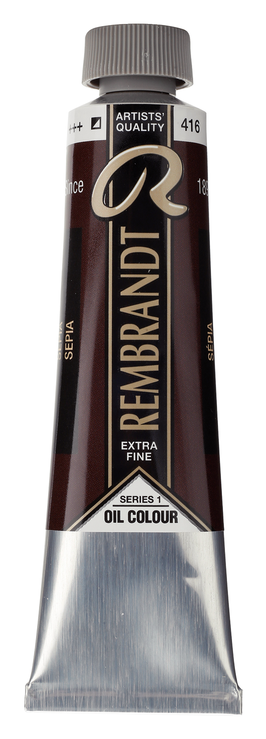 REMBRANDT Ölfarbe - 416  Sepia 40ml