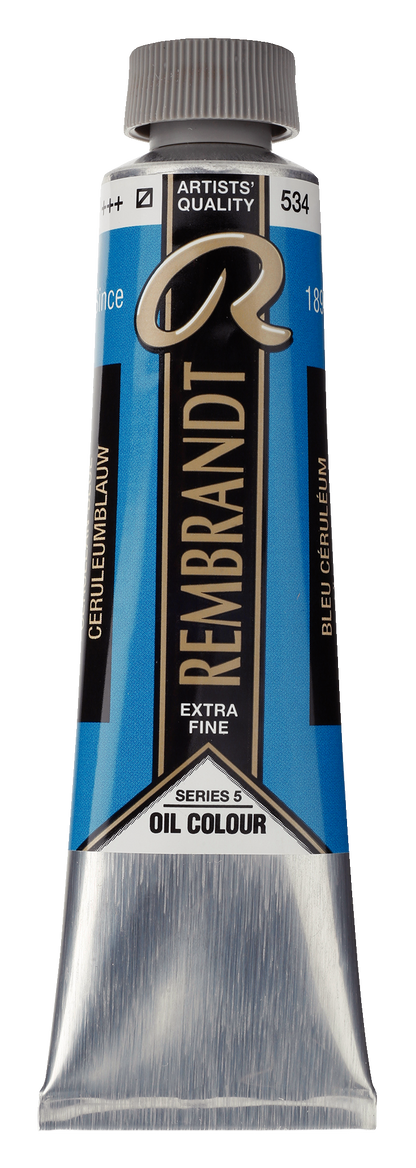 REMBRANDT Ölfarbe - 534 Cölinblau 40ml