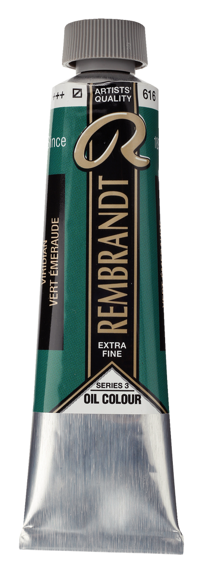 Pintura al óleo REMBRANDT - 616 óxido de cromo verde fuego 40ml