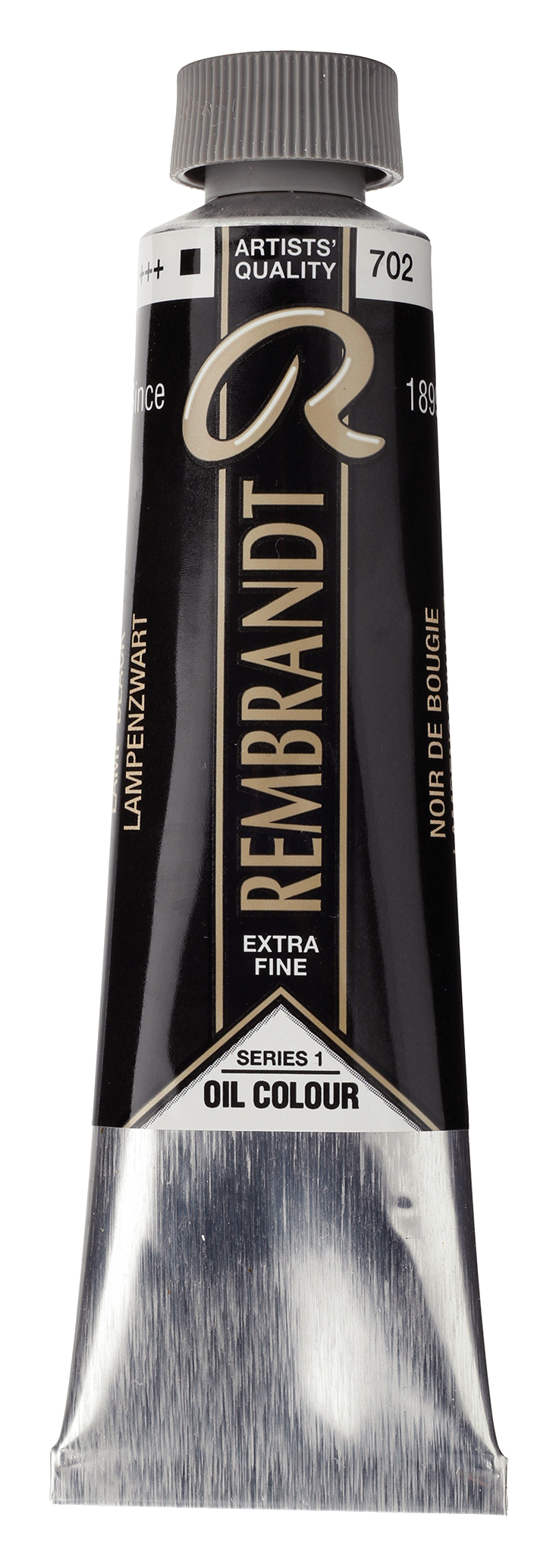 REMBRANDT Ölfarbe - 702 Lampenschwarz 40ml