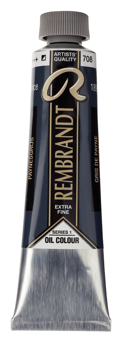 REMBRANDT Ölfarbe - 708 Paynesgrau 40ml