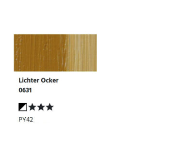 LUKAS BERLIN wassermischb. Ölfarbe - 0631 Lichter Ocker (37/200ml)