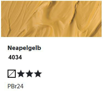 LUKAS Cryl PASTOS (CUERPO PESADO) - Amarillo Nápoles 4034 (37ml)