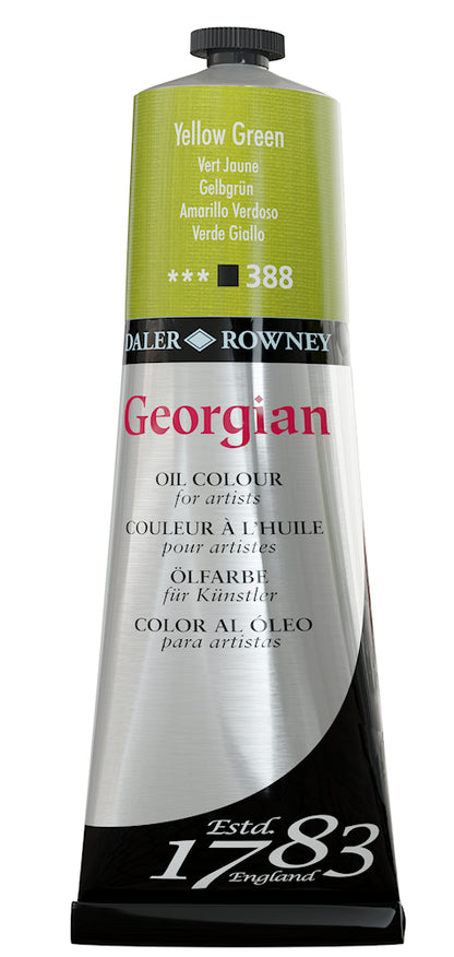 Pintura al óleo GEORGIAN amarillo verde - 388