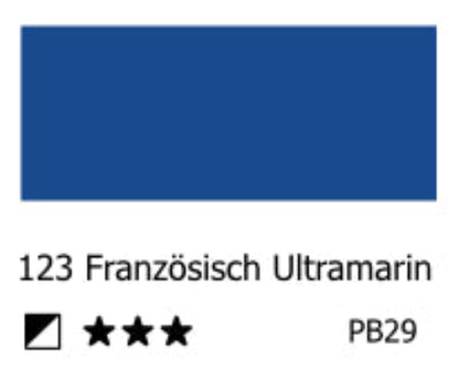 GEORGIAN Ölfarbe Französisch Ultramarine - 123