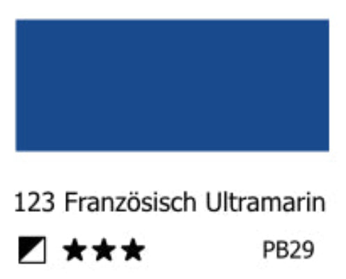 GEORGIAN Ölfarbe Französisch Ultramarine - 123