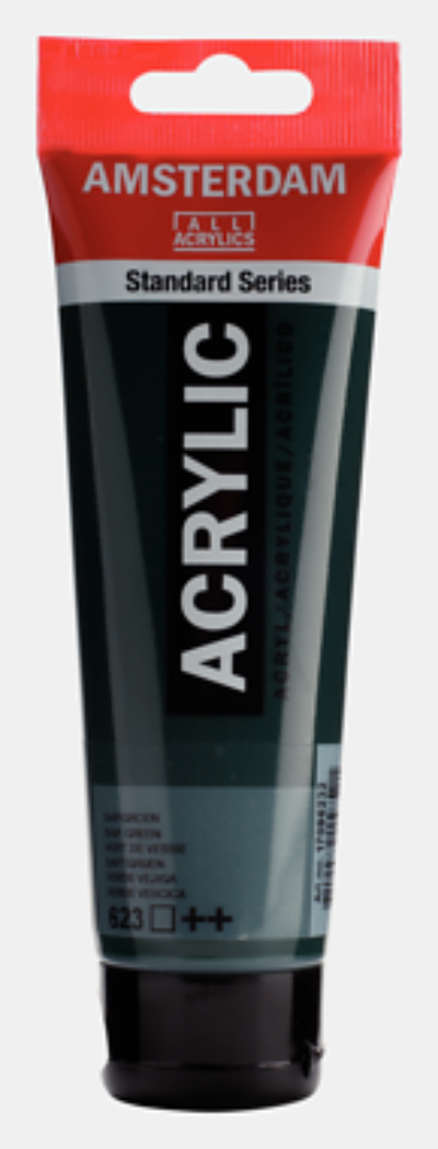 AMSTERDAM Acryl Standard - Saftgrün  623 (120ml)