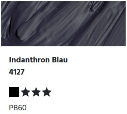 LUKAS Cryl PASTOS (HEAVY BODY) - Indanthron Blau  4127 (37ml)