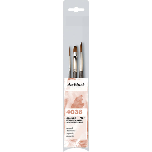 daVinci COLINEO 3er Pinselset (4036)