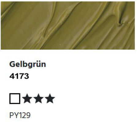 LUKAS Cryl PASTOS (HEAVY BODY) - Gelbgrün  4173 (37ml)