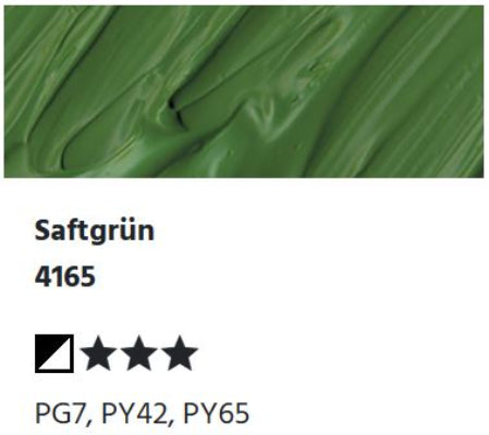 LUKAS Cryl PASTOS (HEAVY BODY) - Saftgrün  4165 (37ml)