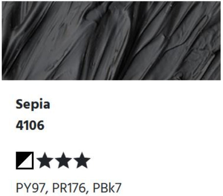 LUKAS Cryl PASTOS (CUERPO PESADO) - Sepia 4106 (37ml)