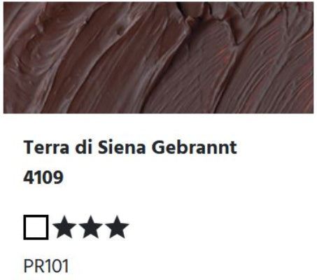LUKAS Cryl PASTOS (HEAVY BODY) - Terra di Siena Gebrannt  4109 (37ml)