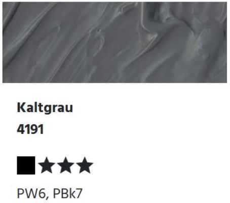 LUKAS Cryl PASTOS (HEAVY BODY) - Kaltgrau  4191 (37ml)