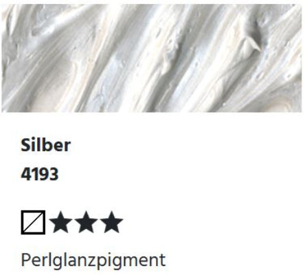 LUKAS Cryl PASTOS (HEAVY BODY) - Silber  4193 (37ml)