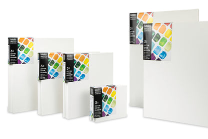3er-Pack Bespannte Keilrahmen LIQUITEX Basics