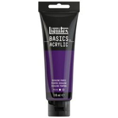 LIQUITEX Basics ACRYL - 186 Dioxazinpurpur (118ml)