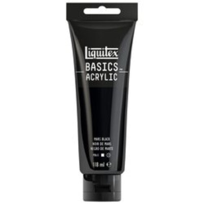 LIQUITEX Basics ACRYL - 276 Marsschwarz (118ml)