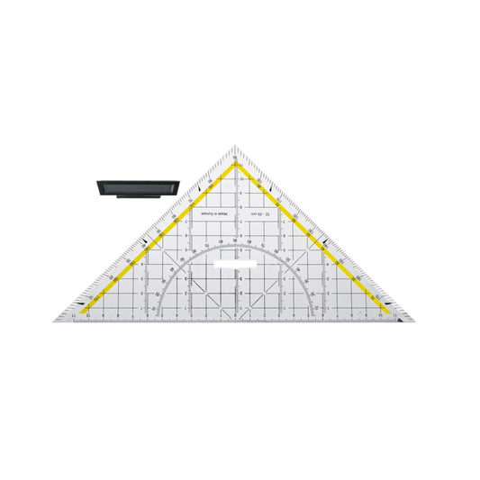 Geodreieck Kunststoff 22cm (abnehmbarer Griff)