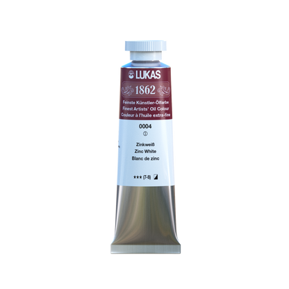 LUKAS 1862 Feinste Ölfarben - Zinkweiß 0004 (37/200ml)