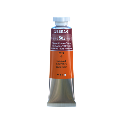 LUKAS 1862 Feinste Ölfarben - Indischgelb 0024 (37ml)