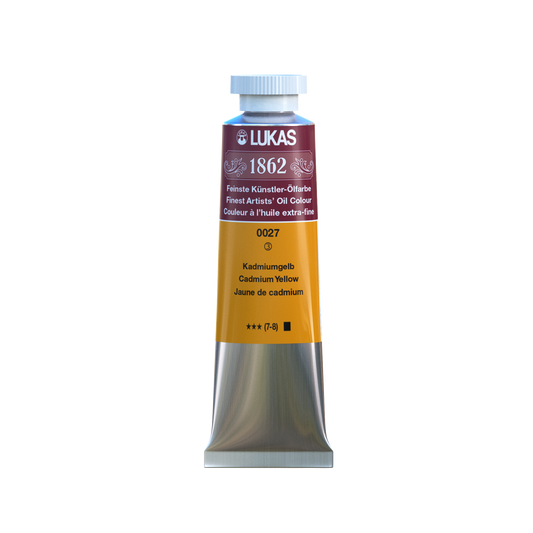 LUKAS 1862 Feinste Ölfarben - Kadmiumgelb 0027 (37ml)