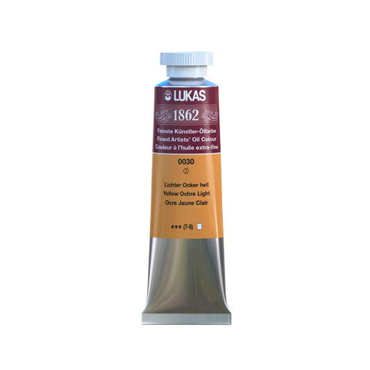 LUKAS 1862 Feinste Ölfarben - NEU Lichter Ocker Hell 0030 (37ml)