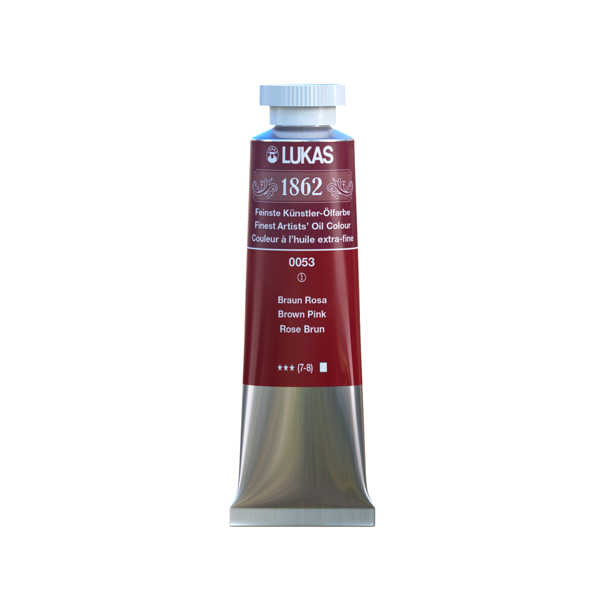 LUKAS 1862 Feinste Ölfarben - NEU Braun Rosa 0053 (37ml)