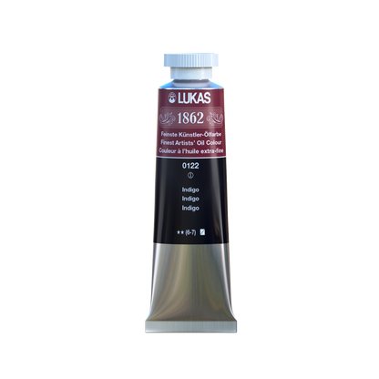 LUKAS 1862 Feinste Ölfarben - Indigo 0122  (37ml)