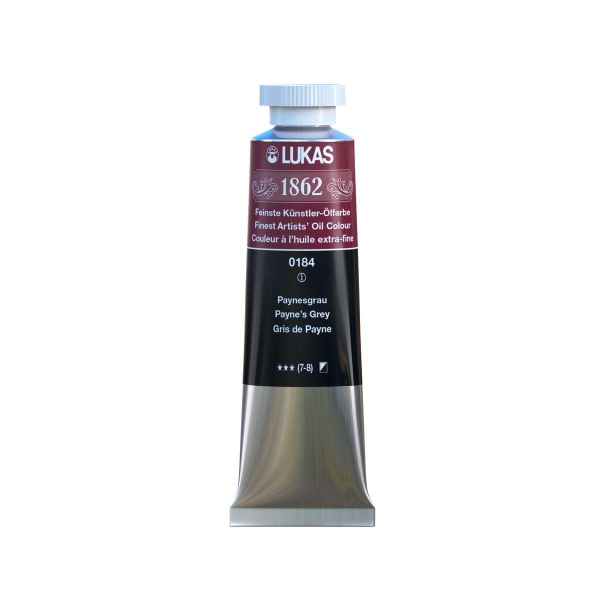 LUKAS 1862 Feinste Ölfarben - Paynesgrau 0184  (37ml)