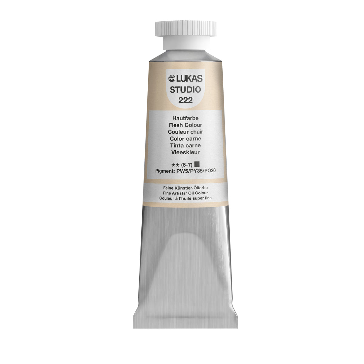 LUKAS STUDIO Ölfarbe - 0222 Pirsich Rosa (37/75/200ml)
