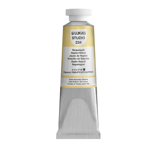 LUKAS STUDIO Ölfarbe - 0234 Neapelgelb (37/75/200ml)