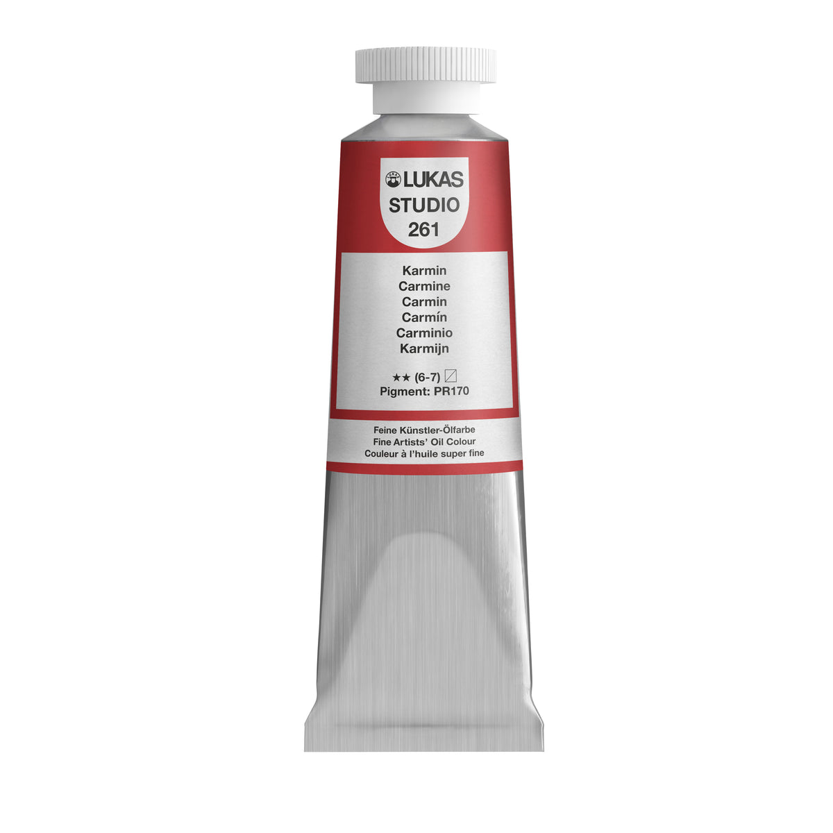 Pintura al óleo LUKAS STUDIO - 0261 Carmín (75/200ml)