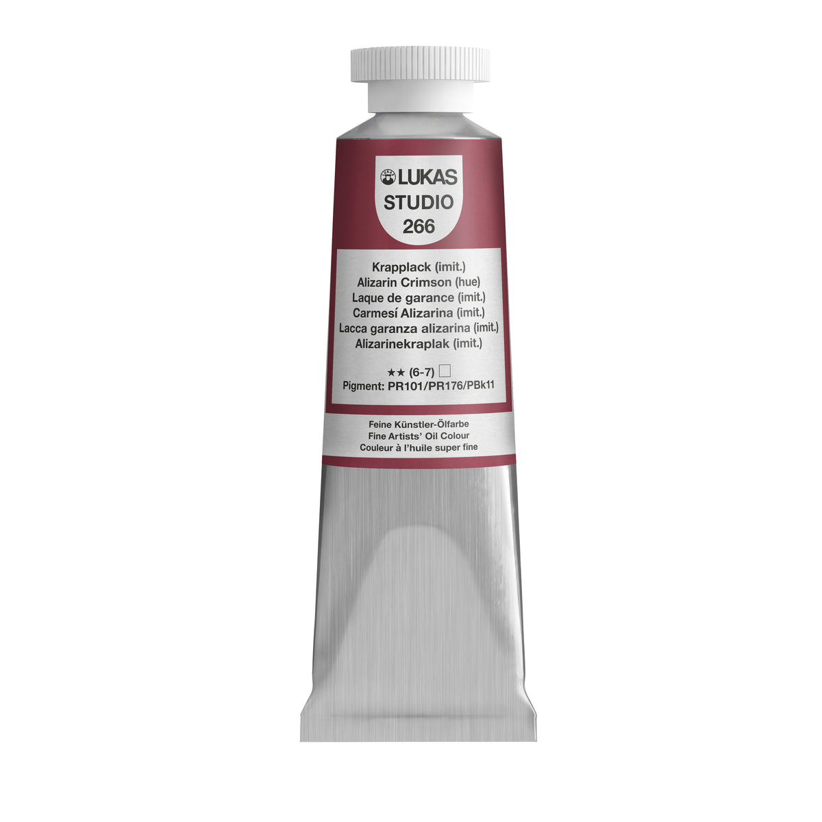 LUKAS STUDIO Ölfarbe - 0266 Krapplack (37/75/200ml)