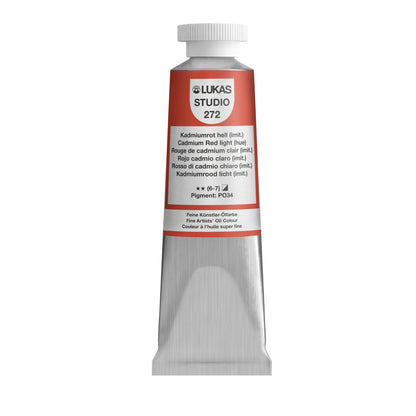 LUKAS STUDIO Ölfarbe - 0272 Kadmiumrot Hell (imit) (37/75/200ml)