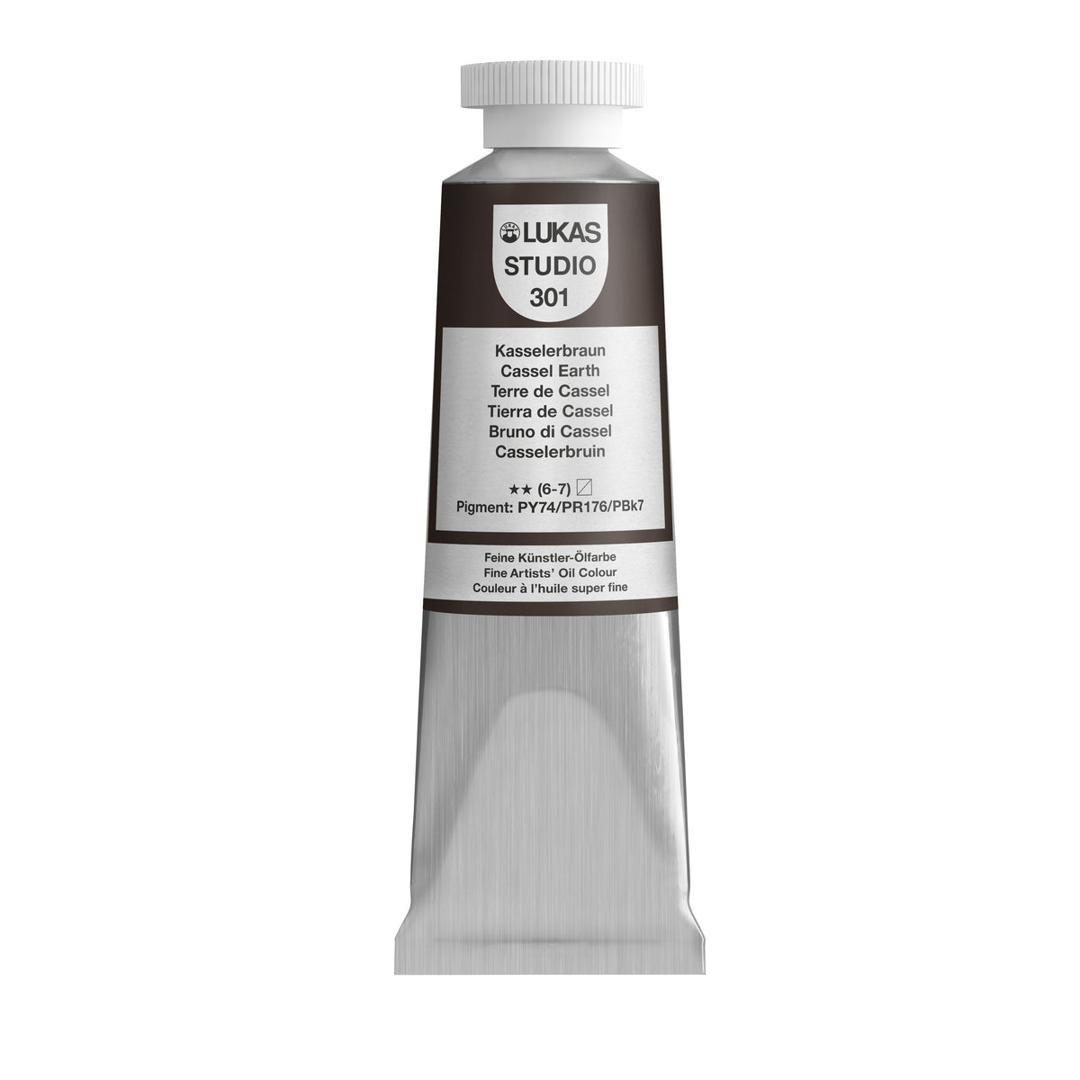 LUKAS STUDIO Ölfarbe -  0301 Kasselerbraun (37/75/200ml)