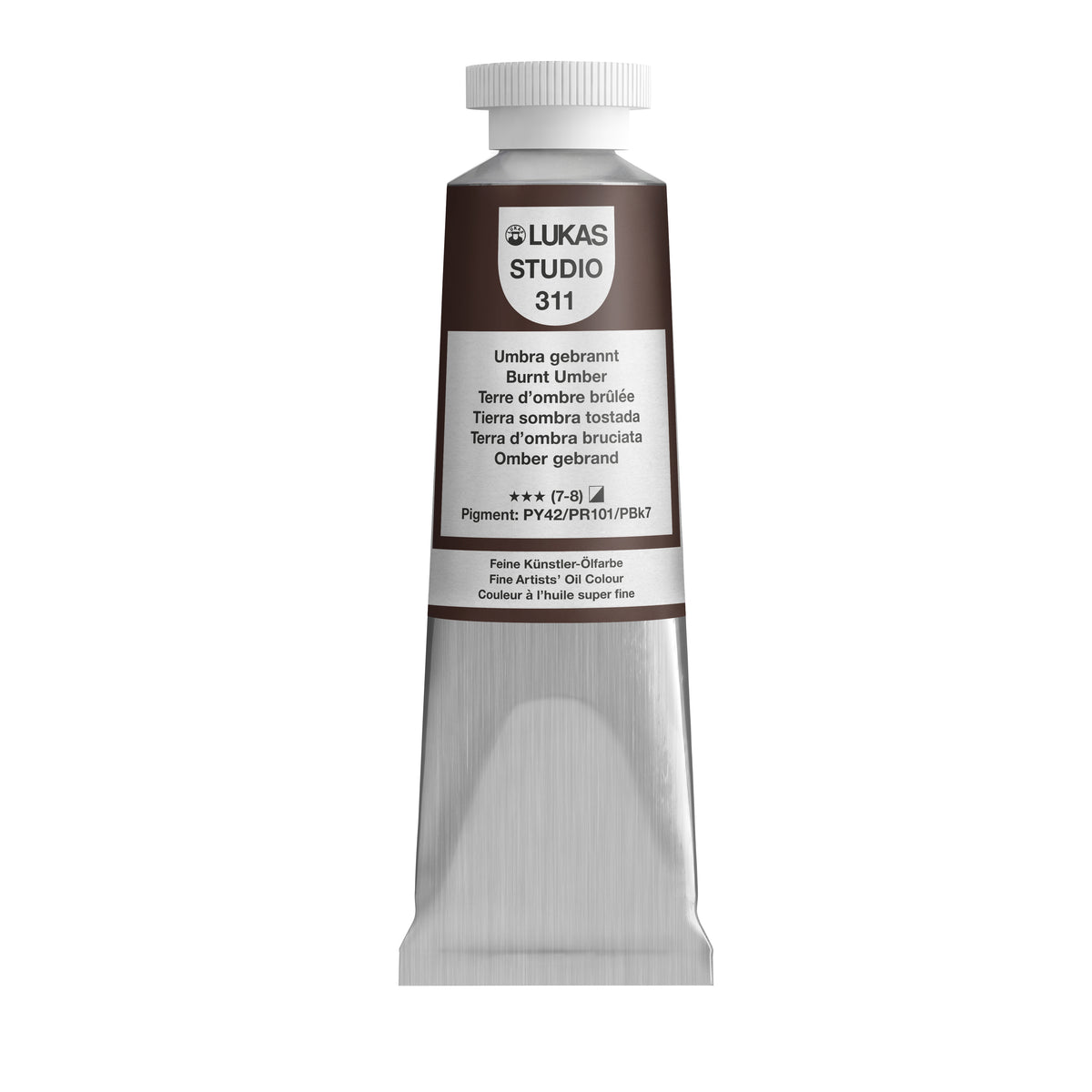 Pintura al óleo LUKAS STUDIO - 0311 Sombra quemada (75/200ml)