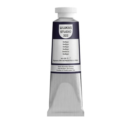 Pintura al óleo LUKAS STUDIO - 0322 Índigo (75/200ml)