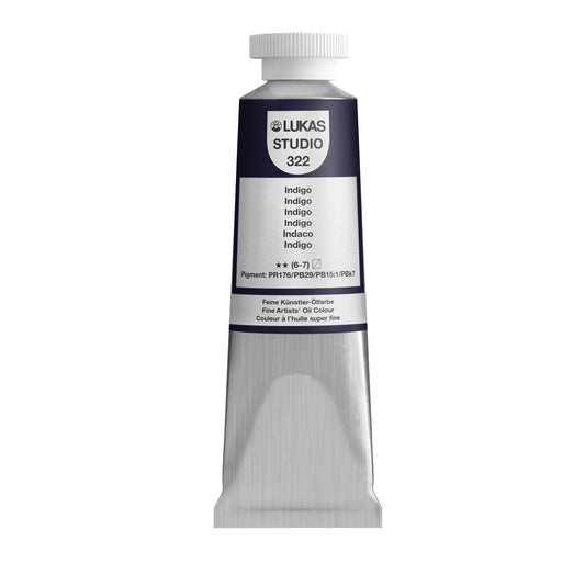 LUKAS STUDIO Ölfarbe -  0322 Indigo (37/75/200ml)