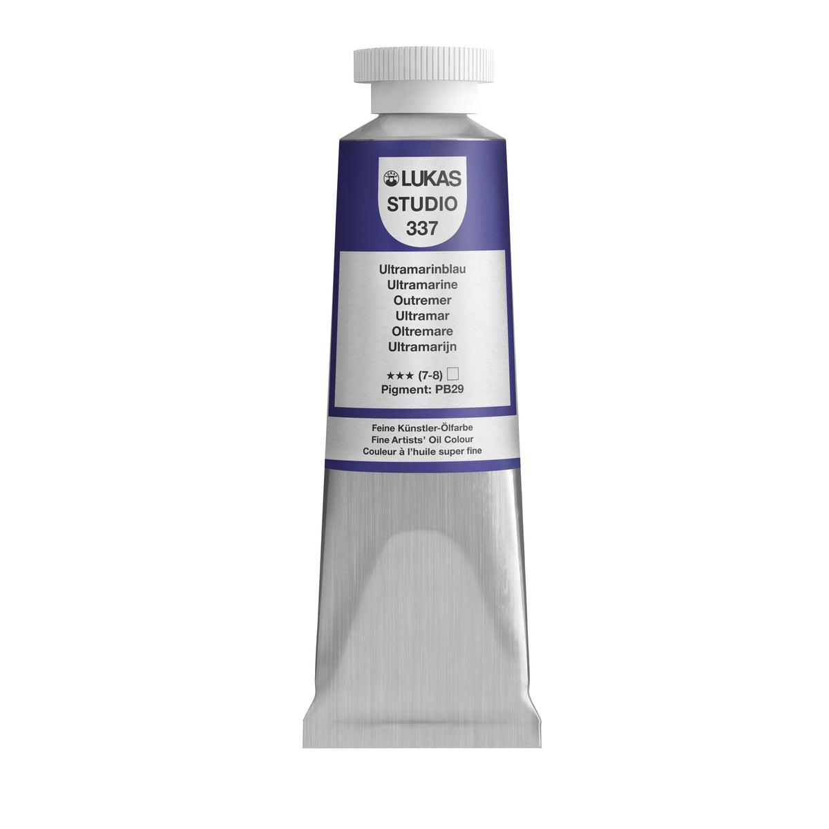 LUKAS STUDIO Ölfarbe -  0337 Ultramarinblau (37/75/200ml)