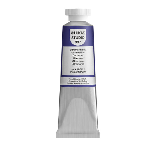 LUKAS STUDIO Ölfarbe -  0337 Ultramarinblau (37/75/200ml)