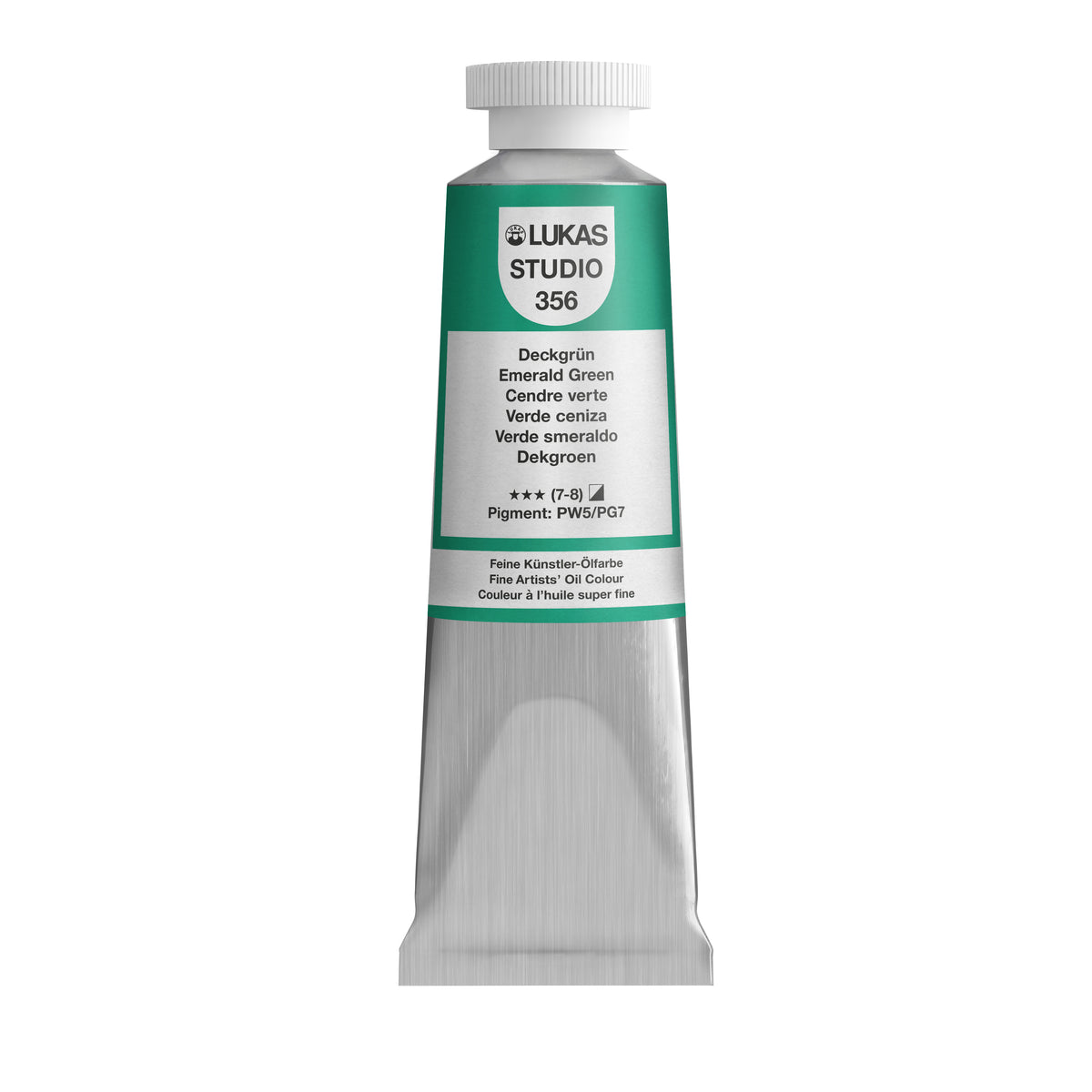 LUKAS STUDIO Ölfarbe -  0356 Deckgrün (37/75/200ml)