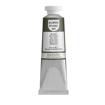Pintura al óleo LUKAS STUDIO - 0357 verde oliva (75/200ml)